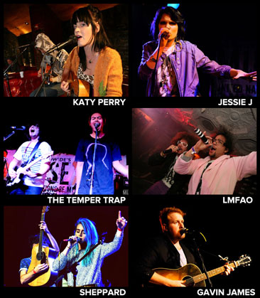 MUSEXPO Past Showcase Artists